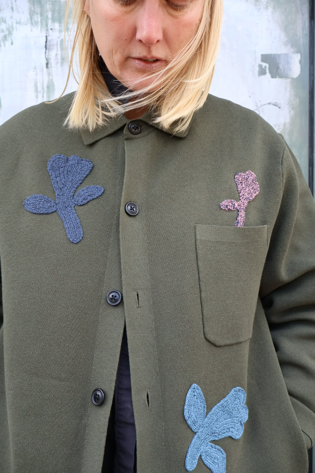 CARDIGAN blomst 01