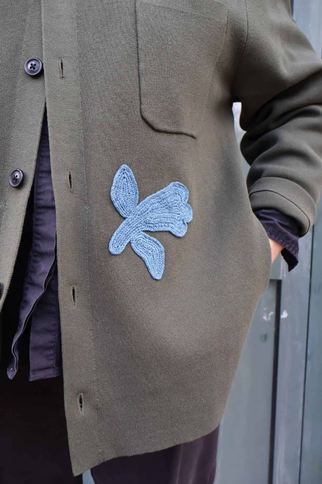 CARDIGAN blomst 01
