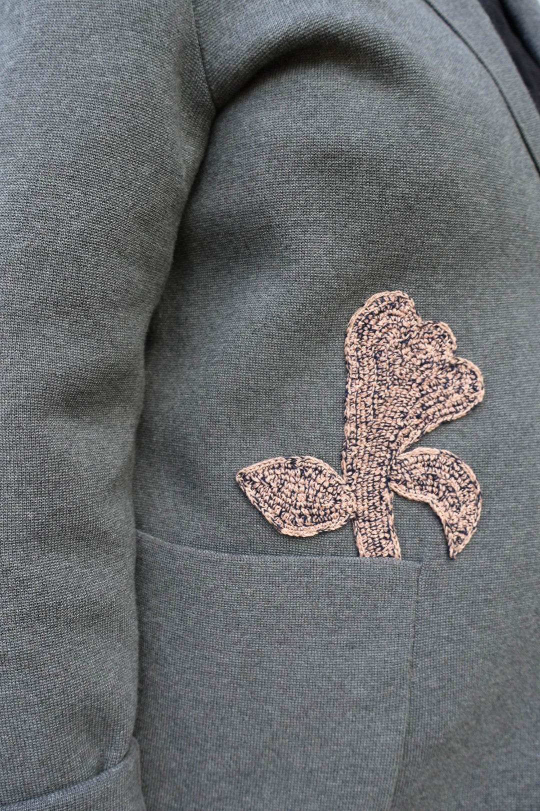 CARDIGAN blomst 02
