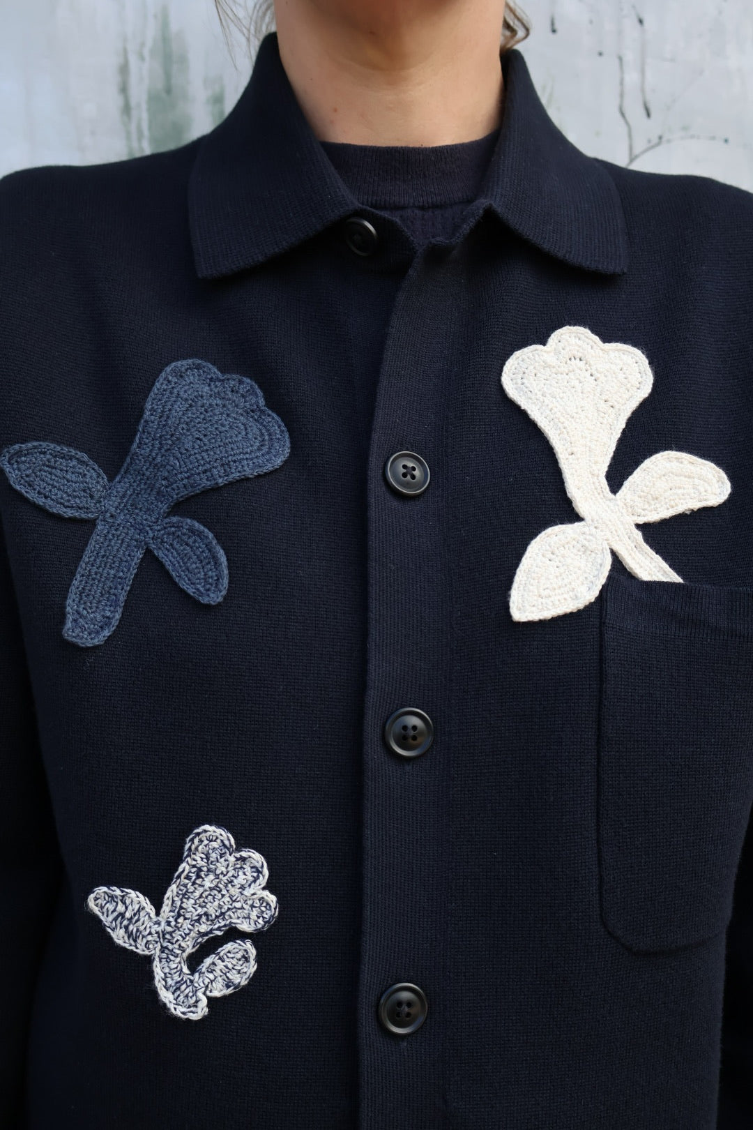 CARDIGAN blomst 03