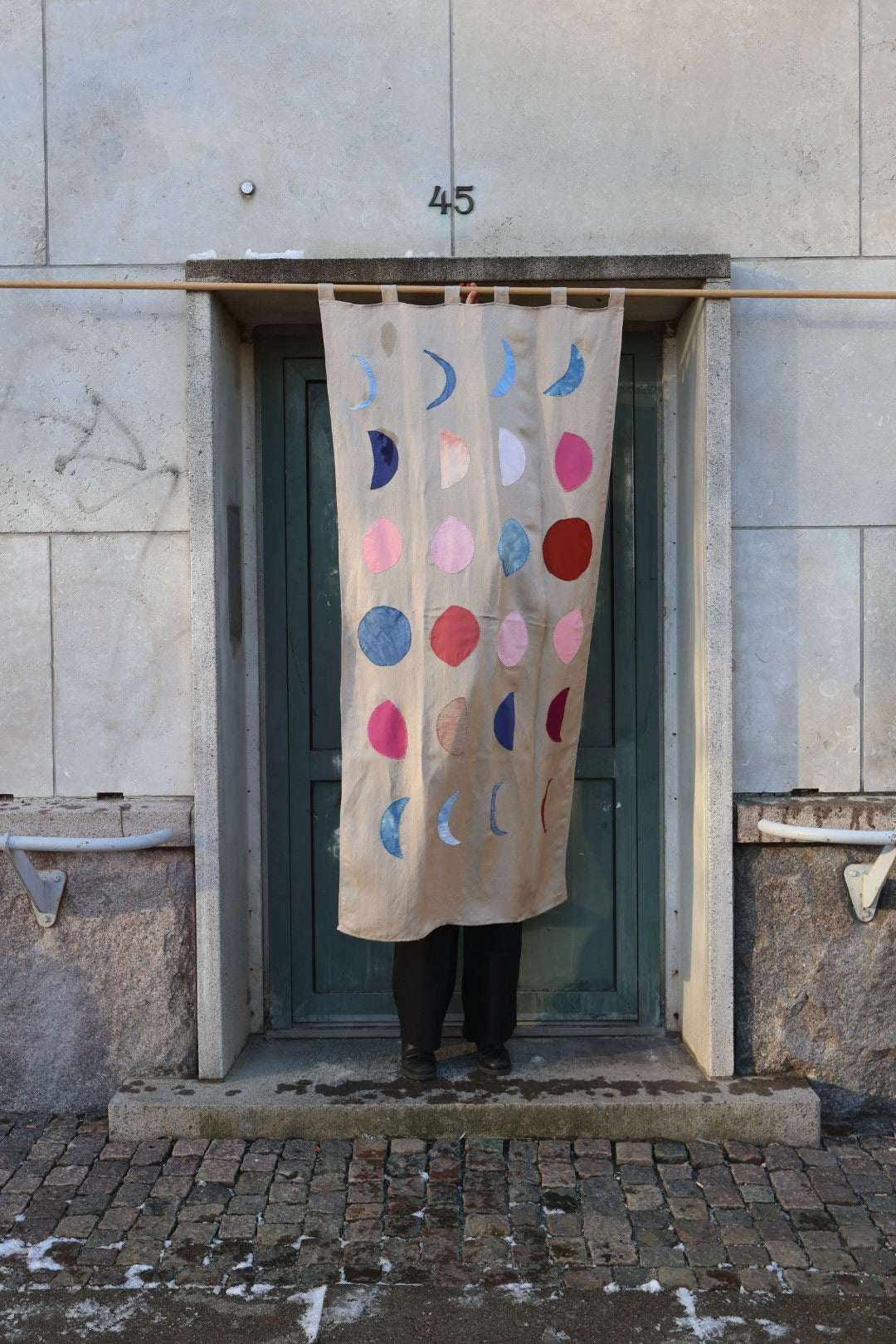 MÅNEFASE  VÆGVÆRK 4