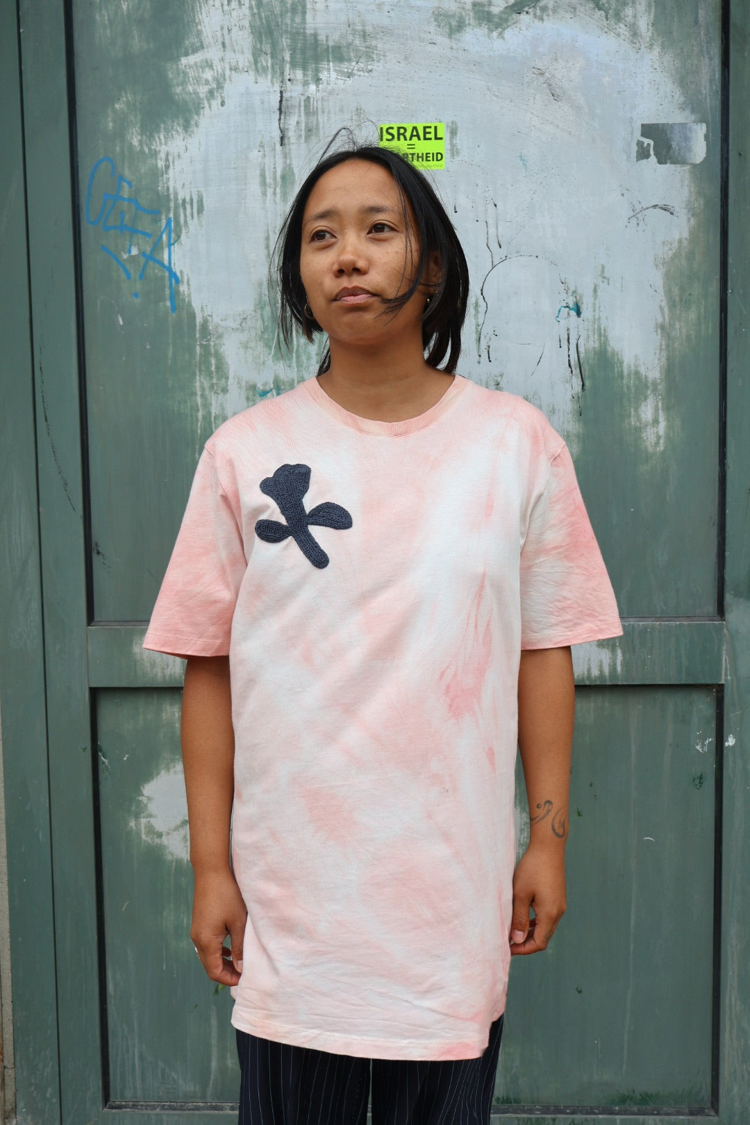 T-SHIRT BLOMST 01