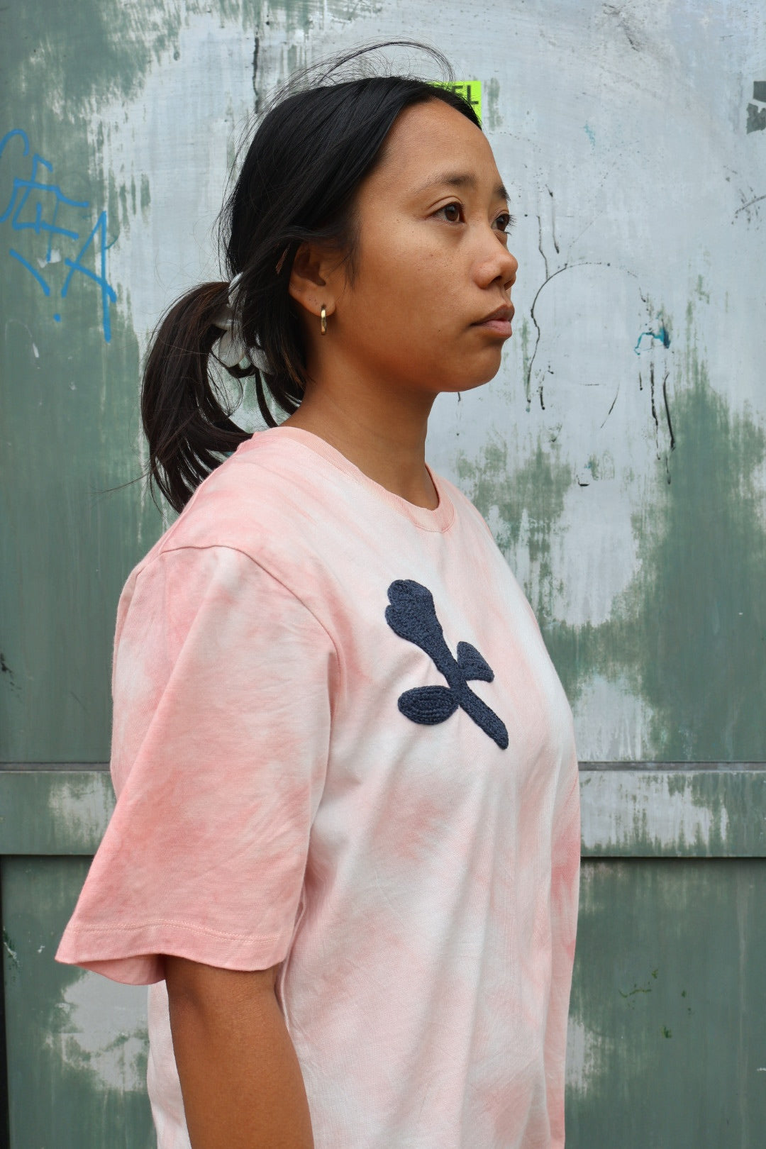 T-SHIRT BLOMST 01