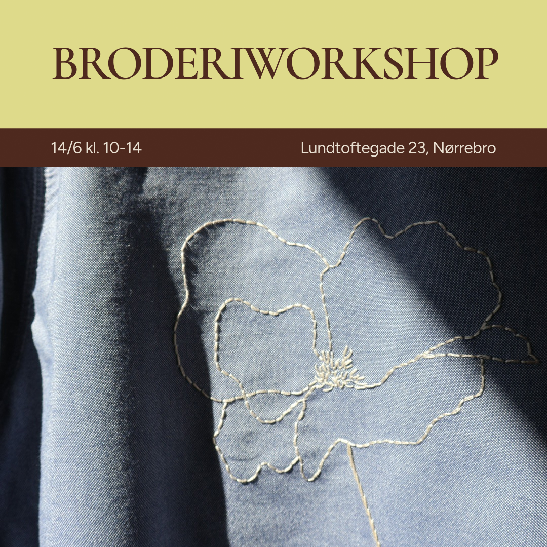 BRODERIWORKSHOP 14/6